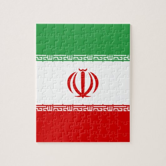 Puzzle Drapeau de l'Iran (Vertical)