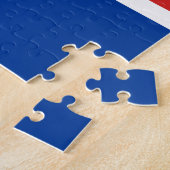 Puzzle Drapeau de l'Islande (Côté)