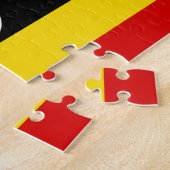Puzzle Drapeau de l'Ouganda (Côté)