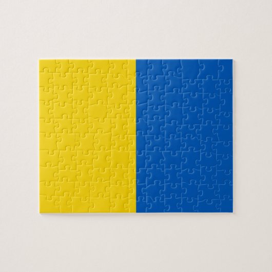 Puzzle Drapeau de l'Ukraine (Horizontal)