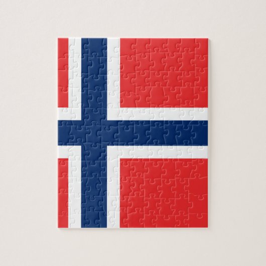 Puzzle Drapeau de Norway (Vertical)