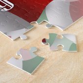 Puzzle Drapeau de ondulation de l'Italie (Côté)