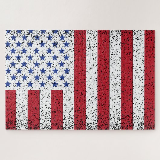 Puzzle Drapeau de paix américain État américain National (Horizontal)