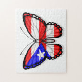 Puzzle Drapeau de papillon de Porto Rico (Vertical)