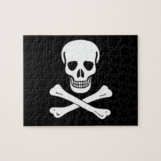 Puzzle Drapeau de pirate de jolly roger (Horizontal)