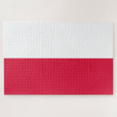 Puzzle Drapeau de Pologne (Horizontal)
