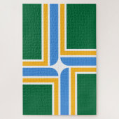 Puzzle Drapeau de Portland (Oregon) (Vertical)