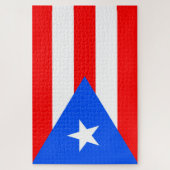 Puzzle Drapeau de Porto Rico (Vertical)