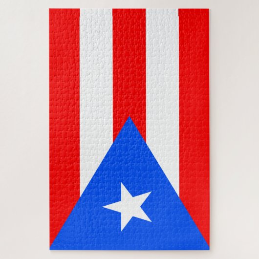 Puzzle Drapeau de Porto Rico (Vertical)