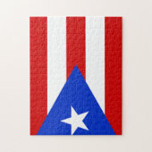 Puzzle Drapeau de Porto Rico (Vertical)