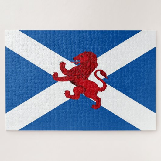 Puzzle Drapeau de Saint Andrew/Lion Rampant 1014 d'Écosse (Horizontal)