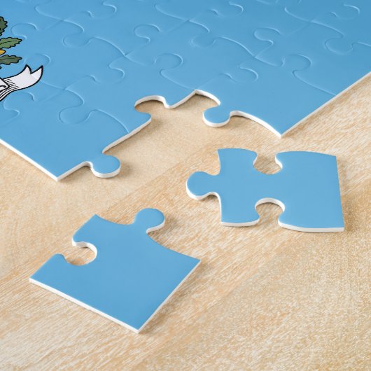 Puzzle Drapeau de Saint-Marin (Côté)