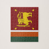 Puzzle Drapeau de Sri Lanka (Vertical)