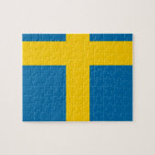 Puzzle Drapeau de Suède (Horizontal)