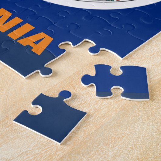 PUZZLE DRAPEAU DE VIRGINIE (Côté)