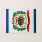 Puzzle Drapeau De Virginie Occidentale (Horizontal)