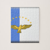 Puzzle Drapeau des Açores (Portugal) (Vertical)