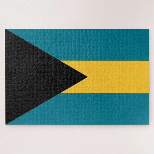 Puzzle Drapeau des Bahamas (Horizontal)