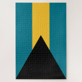 Puzzle Drapeau des Bahamas (Vertical)