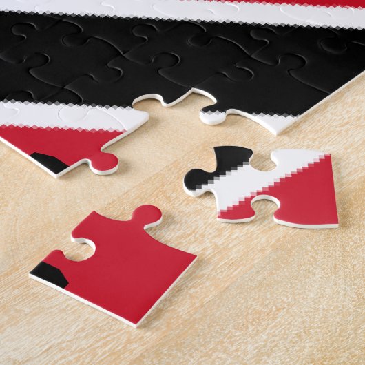 Puzzle Drapeau des énigmes de Trinidad (Côté)