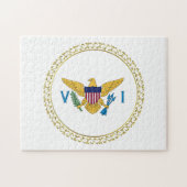 Puzzle Drapeau des îles Vierges américaines USVI (Horizontal)