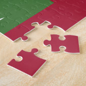 Puzzle Drapeau des Maldives (Côté)