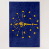 Puzzle Drapeau d'État de l'Indiana (Vertical)
