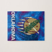 Puzzle Drapeau d'état de l'Oklahoma (Horizontal)