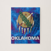 Puzzle Drapeau d'état de l'Oklahoma (Vertical)