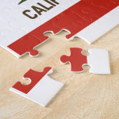 Puzzle Drapeau d'état de République de la Californie (Côté)