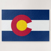 Puzzle Drapeau d'Etat du Colorado (Horizontal)
