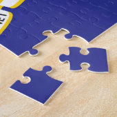 Puzzle Drapeau d'État du Connecticut, États-Unis (Côté)