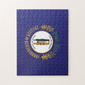Puzzle Drapeau d'État du Kentucky, États-Unis (Vertical)
