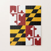Puzzle Drapeau d'Etat du Maryland, États-Unis (Vertical)