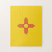 Puzzle Drapeau d'État du Nouveau-Mexique, États-Unis (Vertical)