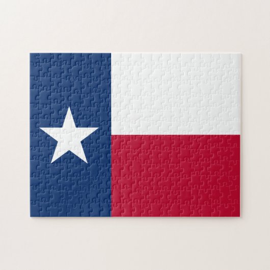 Puzzle Drapeau d'État du Texas (Horizontal)