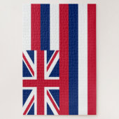 Puzzle Drapeau d'Hawaï (État des États-Unis) (Vertical)