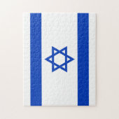 Puzzle Drapeau d'Israël (Vertical)