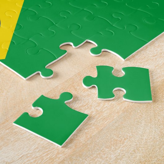 Puzzle Drapeau du Brésil (Côté)