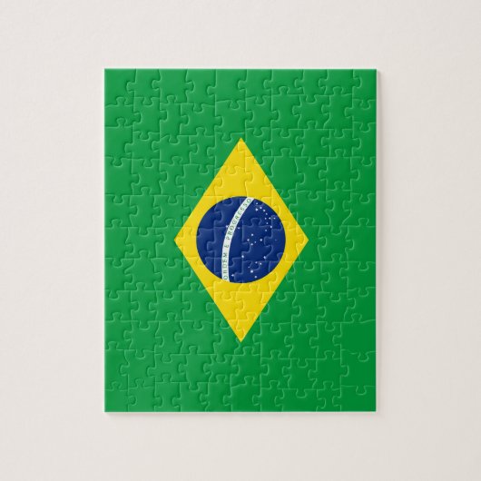 Puzzle Drapeau du Brésil (Vertical)