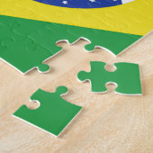 Puzzle Drapeau du Brésil (Côté)