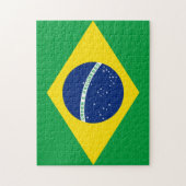 Puzzle Drapeau du Brésil, brésilien (Vertical)