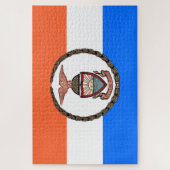 Puzzle Drapeau du Bronx (arrondissement de New York) (Vertical)