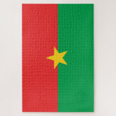 Puzzle Drapeau du Burkina Faso (Vertical)