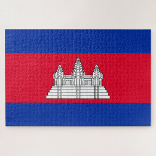 Puzzle Drapeau du Cambodge