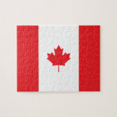 Puzzle Drapeau du Canada (Horizontal)