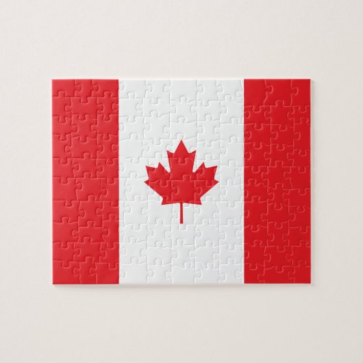 Puzzle Drapeau du Canada (Horizontal)