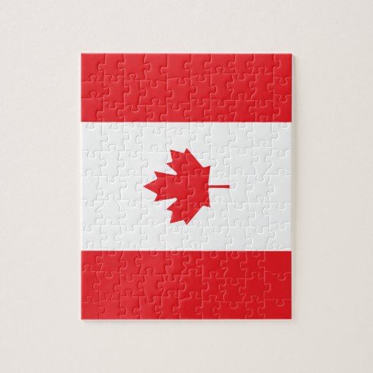 Puzzle Drapeau du Canada (Vertical)