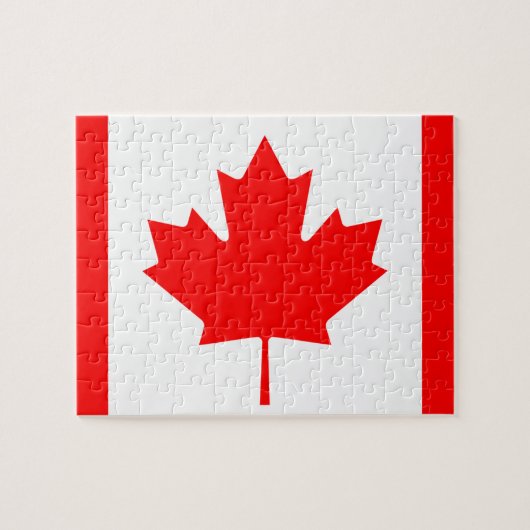 Puzzle Drapeau du Canada (Horizontal)