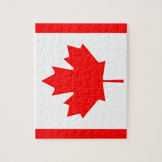 Puzzle Drapeau du Canada (Vertical)